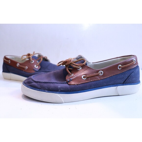 Ralph Lauren Other - Polo Ralph Lauren Rylander Brushed Twill Canvas Shoes‎ Blue Size 10 D